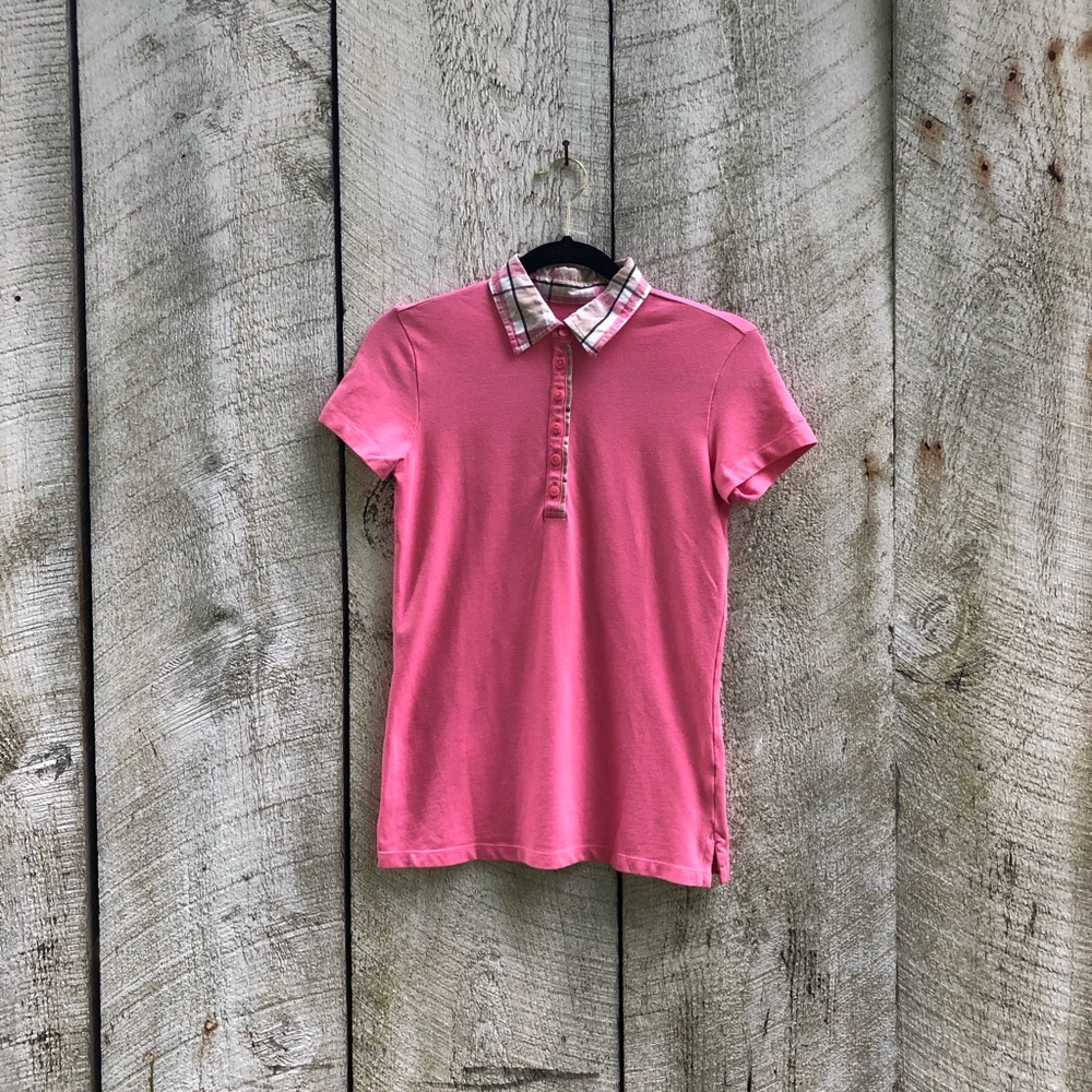 Izod | pink golf classic polo short sleeve top